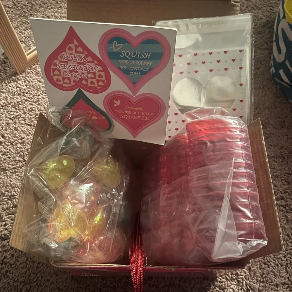 Valentine's Day Heart Squishy Toys